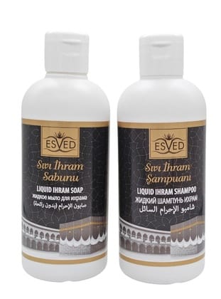 Kokusuz Sıvı Sabun Kokusuz İhram Sabunu ve Kokusuz Sıvı Şampuanı Kokusuz İhram Şampuanı 200 Ml.
