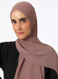 Krep Şal - Pembe
