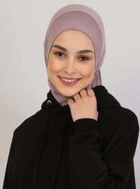 Düz Hazır Türban Pudra