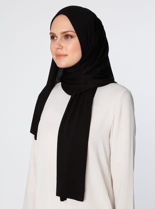 Mina Penye Şal - Siyah - Tachnisa