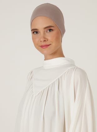 Kaymaz Bandana - Açık Vizon - Tuva