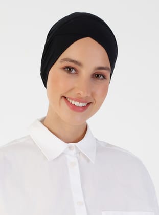 Pratik Çapraz Boru Smart Bone - Siyah - Ecardin