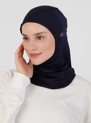 Sport Hijab Bone - Lacivert - Mayo Bella