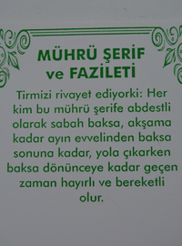 Mührü Şerife Duası Gümüş Kolye Gümüş Rengi