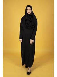 Namaz Elbisesi Çocuk - Siyah