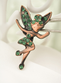 Tinker Bell Broş Yeşil