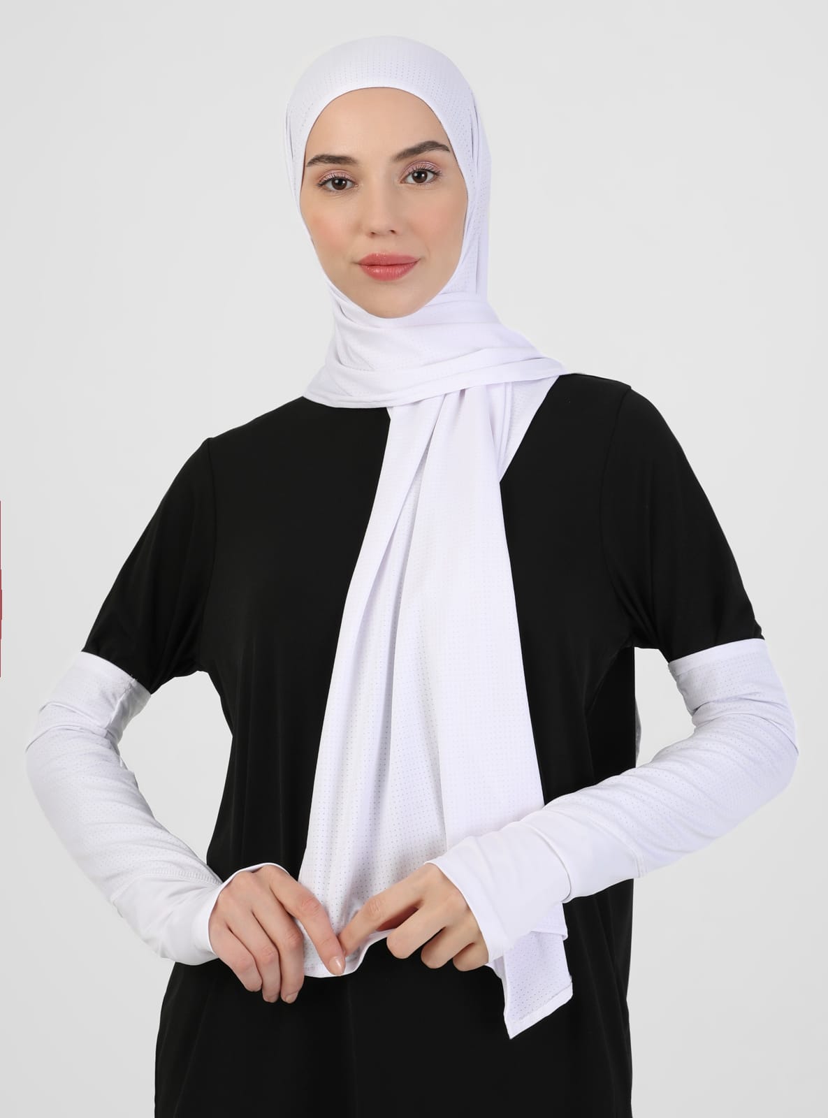 2'li Şal & Kolluk Seti Beyaz