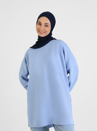 Viskon Jersey Hazır Türban- Lacivert - Tuva