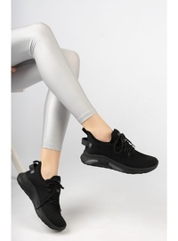 Siyah Unisex Triko Sneaker