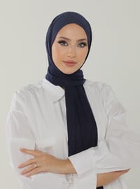 Penye Şal - Lacivert
