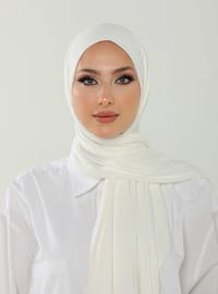 Penye Şal 3'lü Set Ekru Gri Siyah