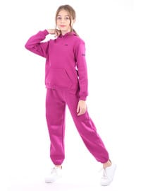 Kız Çocuk Sweatshirt Mürdüm