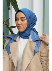 Twill Eşarp İndigo