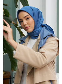 Twill Eşarp İndigo