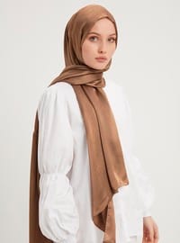 Kahverengi Şifon Şal