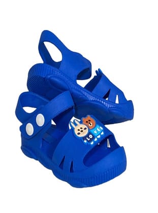 Dy 5001 Kaymaz Tabanlı Figürlü Çocuk Sandalet Terlik Park Bahçe Terlik