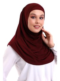 Yetişkin Pratik Eşarp Bordo