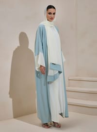 Abaya Takım Seti - Mint Yeşili