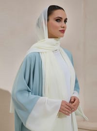Abaya Takım Seti - Mint Yeşili