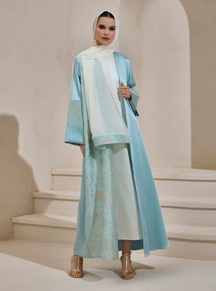 VERA ABAYA SET - Mint Yeşili - AL SHEIKHA