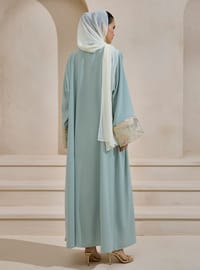 Maria Abaya Set Mint Yeşili