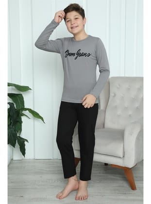 Akbeniz Erkek Çocuk Penye Pijama Takım 20416