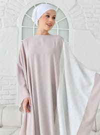 Taş Rengi Abaya