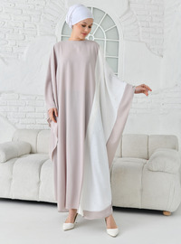 Taş Rengi Abaya