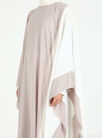 Taş Rengi Abaya