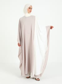 Taş Rengi Abaya