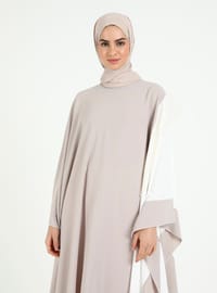 Taş Rengi Abaya