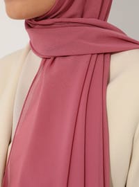 Pembe Şifon Şal 70x180 cm