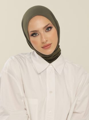 Pratik Penye Şal-Haki - Beyzak Store