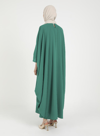 Zümrüt Yeşil Abaya