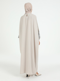 Taş Rengi Abaya