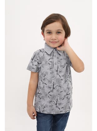 Toontoy Erkek Çocuk Desenli Tişört