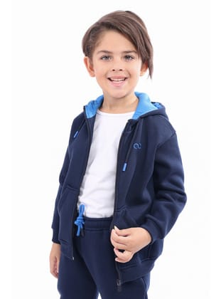Toontoy Unisex Çocuk Nakışlı Hırka