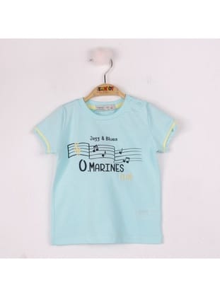 Toontoy Erkek Bebek Marines Baskılı T-Shirt
