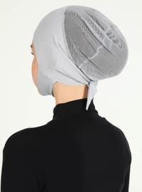 Çeneli Clima Fit Geçme Bone Açık Gri