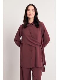 Tunik Pantolon Takım - Gül Kurusu