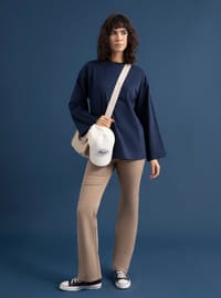 Denim Pantolon Camel Refka