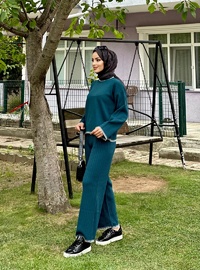 Triko Takım Astarsız Zümrüt Yeşili