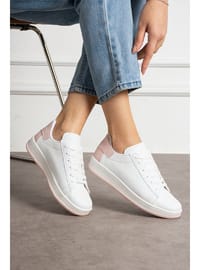 Beyaz Pudra Kadın Sneaker AIR22
