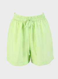 Yumuşak Tuşeli Pijama Takım - Lime - Refka