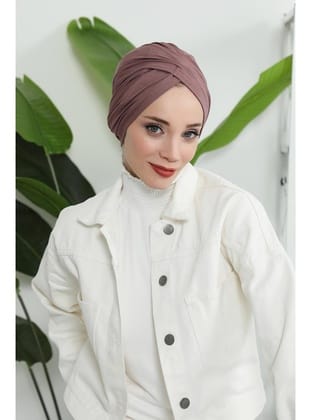 Kullanışlı Bone,Gül Kurusu,B-9