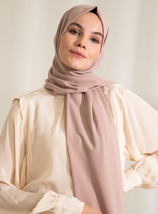 Medine İpeği Şal - Taş - Pure Scarfs