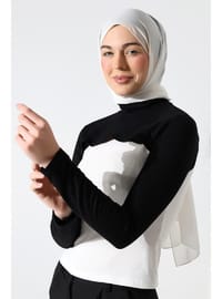 Balıkçı Yaka Kolluk Siyah