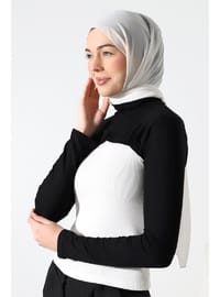 Balıkçı Yaka Kolluk Siyah