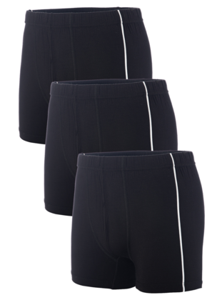 3 lü Erkek Bambu Likralı Esnek Boxer Seti 413