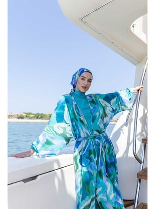 Morena Desenli Tesettür Mayo